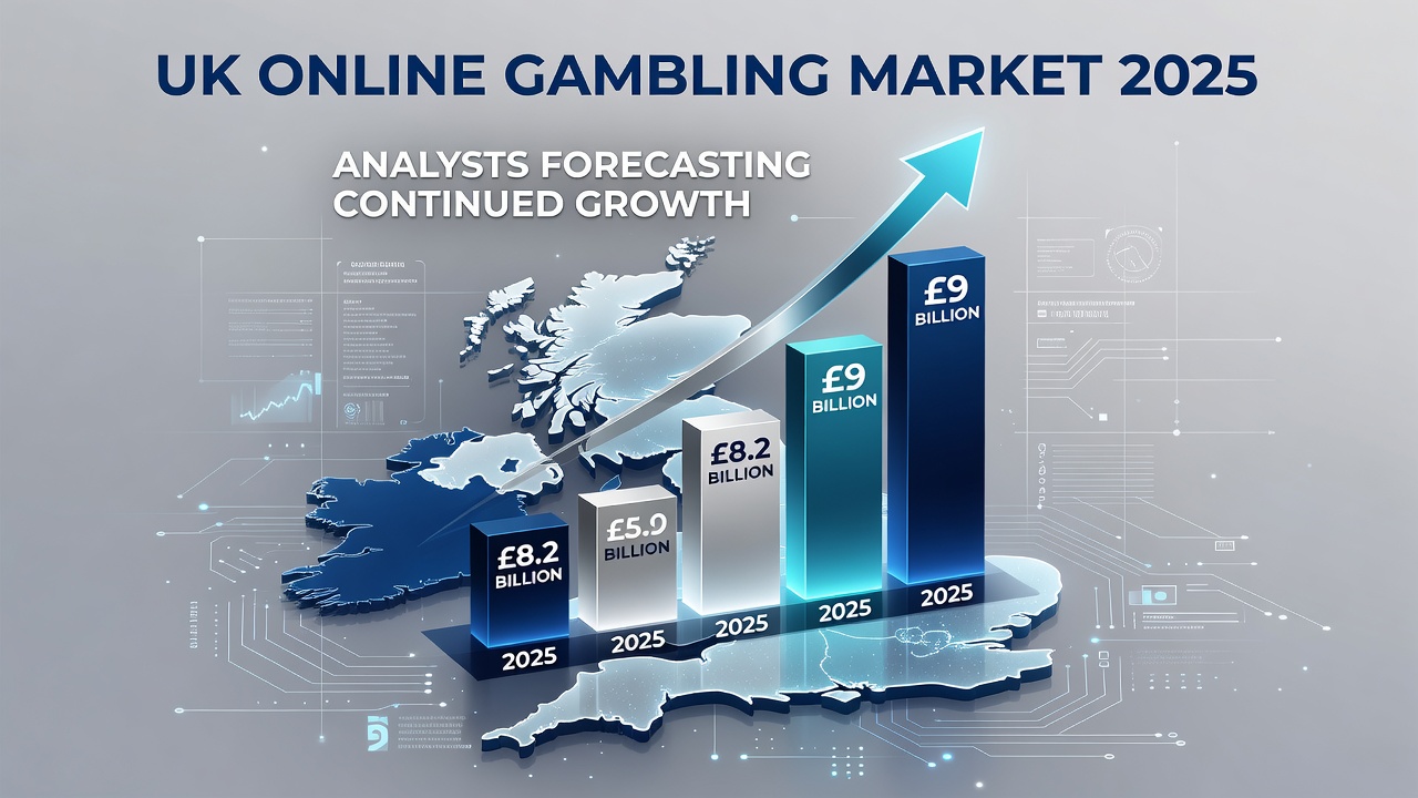 Analyst reports and market share data on UK gambling operators