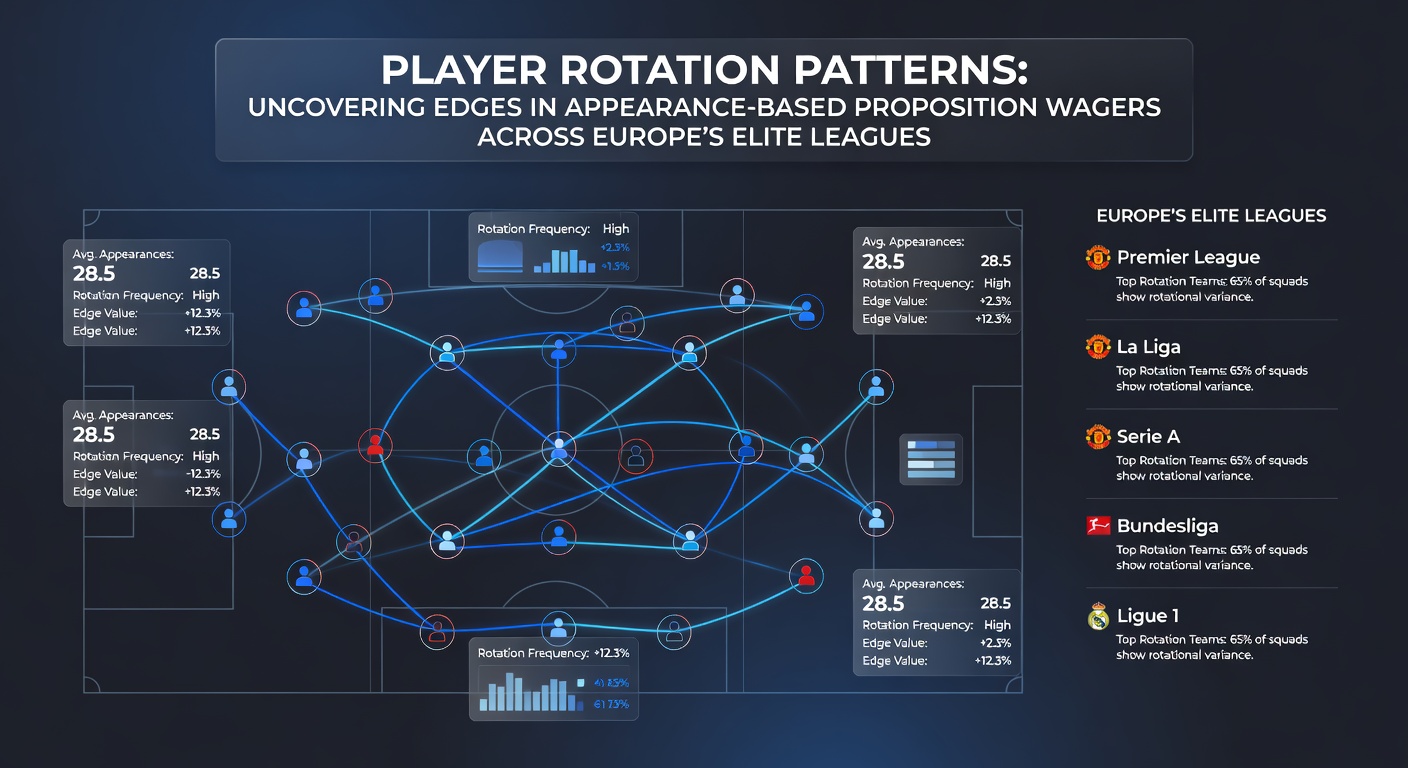 Detailed infographic showing substitution timing and player minutes across Europe's top football divisions